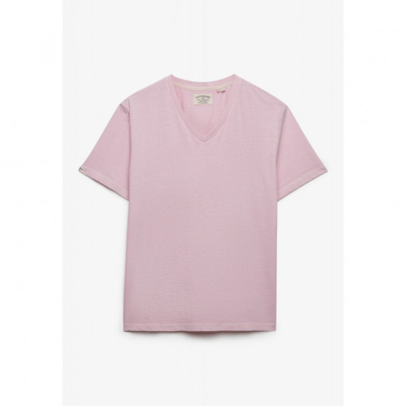 SUPERDRY Camiseta Hombre Classic Cotton Linen Vee M1012391A-MBO