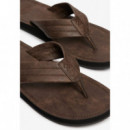 Superdry Chanclas Hombre Vintage Flip Flop  Dark Brown MF310284A-04O