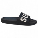 Superdry Chanclas Hombre Superdry Pool Slide MF310291A-33B