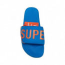 Superdry Chanclas Hombre Superdry Pool Slide MF310291A-C3W