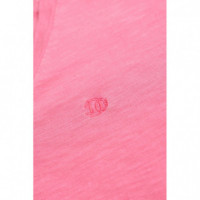 SUPERDRY Camisetas Mujer Studios Slub Emb Vee Tee W1011828A-28R