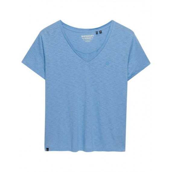 Superdry Camisetas Mujer Studios Slub Emb Vee Tee W1011828A-BYJ