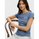 Superdry Camisetas Mujer Ath Ess Slub Graphic Tee W1011876C-5AW