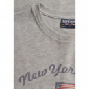 Superdry Camisetas Mujer Ath Ess Fitted Graphic Tee W1011877A-07Q