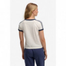 Superdry Camisetas Mujer Ath Ess Graphic Ringer Tee W1011879A-71D