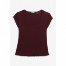 Superdry Camisetas Mujer Ath Ess Square Neck Tee W1011902A-1KD