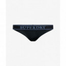 Superdry Bañadores Mujer Logo Classic Bikini Bottom W3010465A-98T