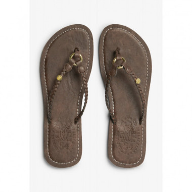Superdry Chanclas Mujer Faux Leather Braided Flip Flop WF310246A-B8M