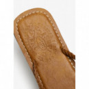 SUPERDRY Chanclas Mujer Faux Leather Braided Flip Flop WF310246A-H4A