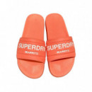 SUPERDRY Chanclas Mujer Destination Pool Slide WF310255A-2WS