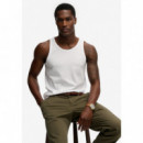 SUPERDRY Tops Hombre Essential Logo Vest Ub M6010819B-01C