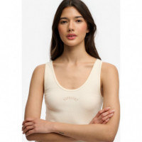 SUPERDRY Tops Mujer Essential Logo Scoop Vest W6012170A-8ML