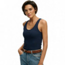Superdry Tops Mujer Essential Logo Scoop Vest W6012170A-ZRN