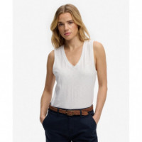 SUPERDRY Tops Mujer Studios Vee Neck Vest W6012173A-01C