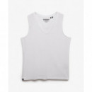 Superdry Tops Mujer Studios Vee Neck Vest W6012173A-01C