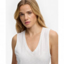 Superdry Tops Mujer Studios Vee Neck Vest W6012173A-01C