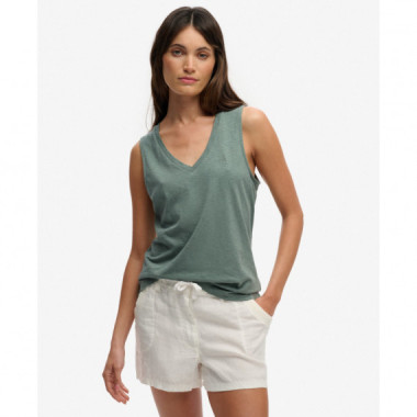 Superdry Tops Mujer Studios Vee Neck Vest W6012173A-1KN