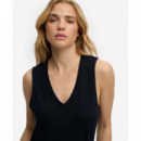Superdry Tops Mujer Studios Vee Neck Vest W6012173A-98T
