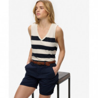 SUPERDRY Tops Mujer Studios Vee Neck Vest W6012173A-L1F