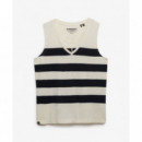 Superdry Tops Mujer Studios Vee Neck Vest W6012173A-L1F