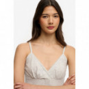 Superdry Tops Mujer Ath Ess Lace Trim Vneck Vest W6012231A-5WB
