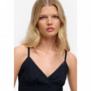 Superdry Tops Mujer Ath Ess Lace Trim Eclipse Navy W6012231A-98T