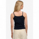 Superdry Tops Mujer Ath Ess Lace Trim Eclipse Navy W6012231A-98T