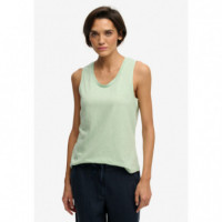 SUPERDRY Tops Mujer Scoop Neck Tank W6012265A-EKV
