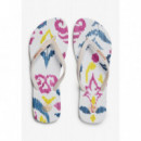 SUPERDRY Chanclas Mujer Printed Aop Flip Flop WF310245A-K3G