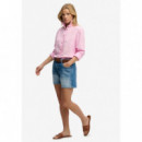 Superdry Pantalones Cortos Mujer Mid Rise Denim Short W7110491A-AA3