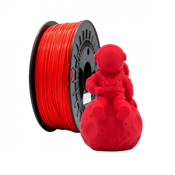 Filamento 3D Pla Tough Rojo 1.75MM 1 Kgr