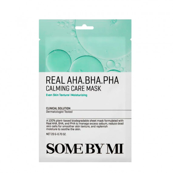 AHA-BHA-PHA Calming Care Mask
Mascarilla Facial Calmante