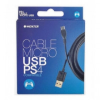 Cable Carga Micro USB para Mando PS4  BLADE