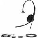 MICROAURICULAR YEALINK LITE MONO RJ9 MONOAURAL BLA