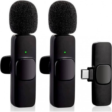 MICROFONO RECEPTOR ONEWAY USB C LAVALIER 2 MICROFO
