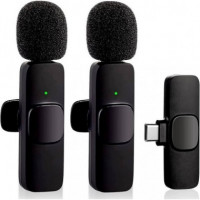 MICROFONO RECEPTOR ONEWAY USB C LAVALIER 2 MICROFO