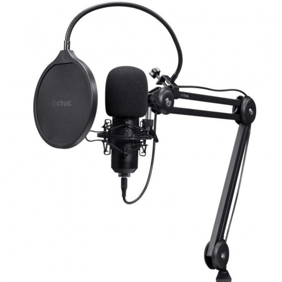 MICROFONO TRUST GXT 270 EMITA II+ USB FILTRO STREA