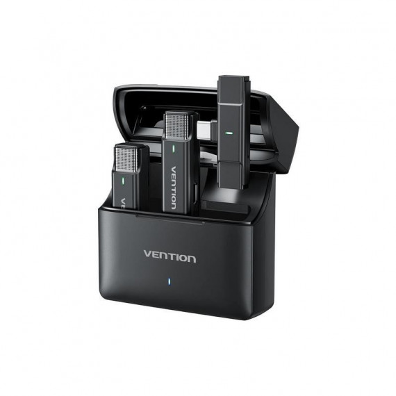 MICROFONO VENTION USB-C LAVALIER 2 MICROFONOS PINZ
