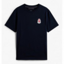 TOMMY HILFIGER - RWB CREST  TEE - DW5 - F|MW0MW40024/DW5