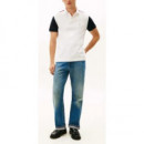 TOMMY HILFIGER - RWB BLOCKING REG POLO - YBL - F|MW0MW40291/YBL