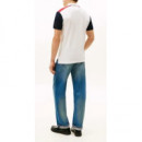 TOMMY HILFIGER - RWB BLOCKING REG POLO - YBL - F|MW0MW40291/YBL