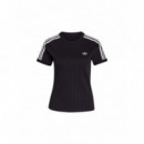 ADIDAS ORIGINALS - PSTRIPE SS TEE - BLACK WHITE GRETWO - KS6784/BLACK WHITE GRETWO