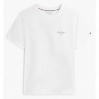 TOMMY HILFIGER - NAUTICAL BACK PHOTO REGULAR TEE - YBR - F|MW0MW44258/YBR