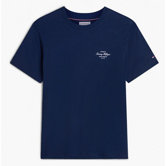TOMMY HILFIGER - NAUTICAL BACK PHOTO REGULAR TEE - DCC - F|MW0MW44258/DCC