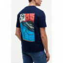 TOMMY HILFIGER - NAUTICAL BACK PHOTO REGULAR TEE - DCC - F|MW0MW44258/DCC