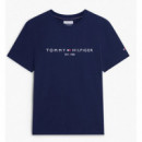 TOMMY HILFIGER - TOMMY LOGO TEE - DCC - F|MW0MW11797/DCC
