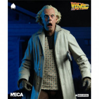 Figura Doc Brown Regreso Al Futuro  NECA