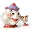 Figura la Señora Potts y Chip la Bella y la Bestia ENESCO