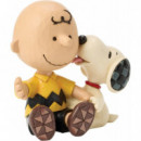 Figura Charlie y Snoopy ENESCO