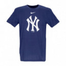 NIKE Camiseta Yankees New York Marino